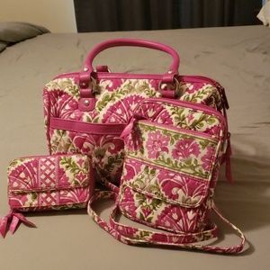 Handbag, wristlet and crossbody